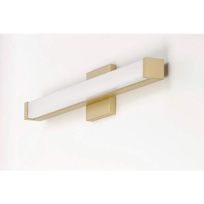 Image 3 Maxim Spec 18" Wide Gold LED Bath Light more views