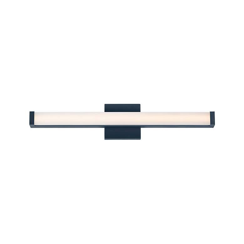 Image 4 Maxim Spec 24" Wide Black Finish Modern LED Vanity Light more views