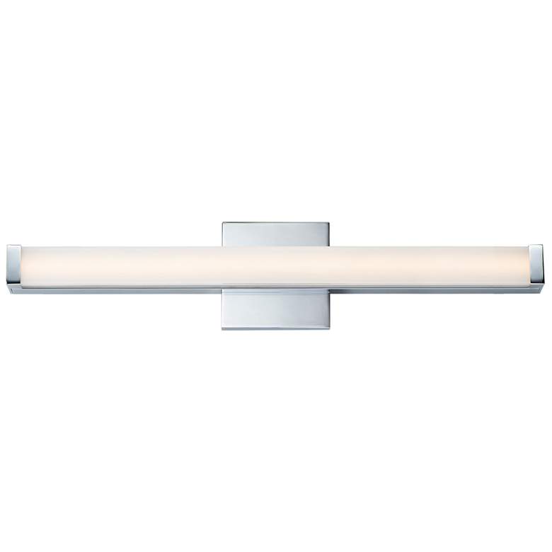 Image 1 Maxim Spec 24" Wide Polished Chrome LED Vanity Bath Light
