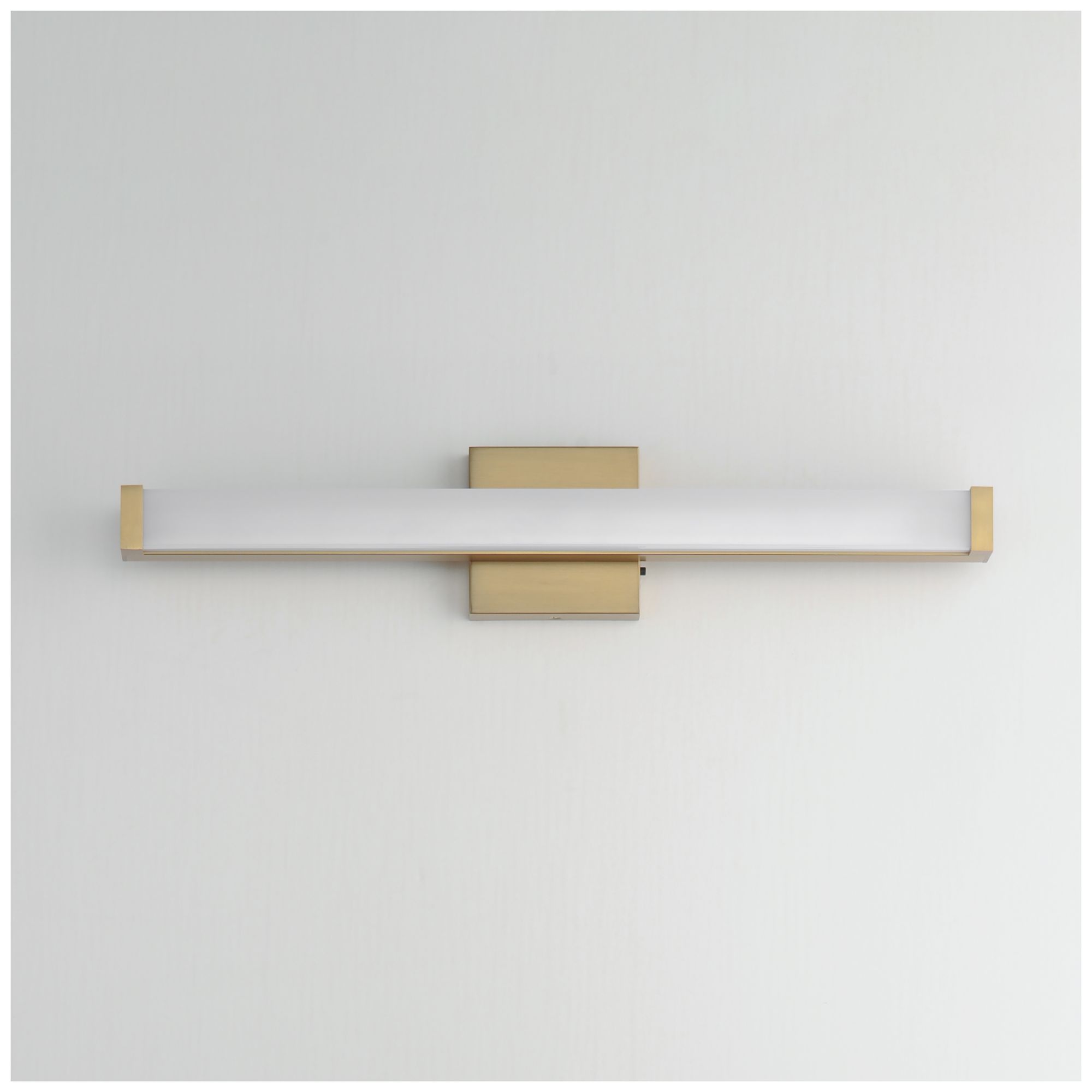 Image 2 Maxim Spec 24" Wide Natural Aged Brass LED Bath Vanity 5CCT more views