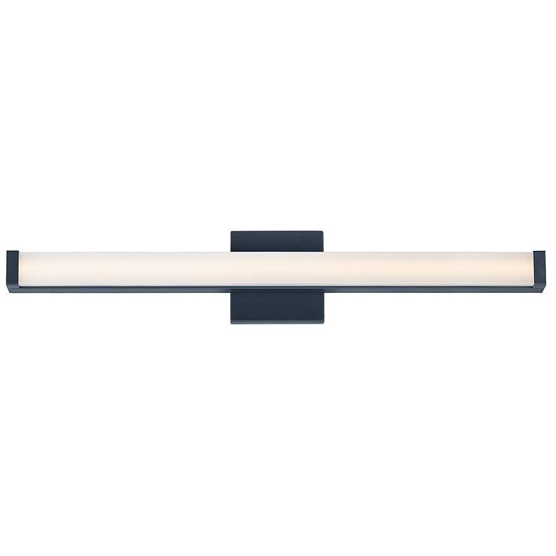 Image 3 Maxim Spec 30" Wide Black Finish Modern LED Vanity Light more views