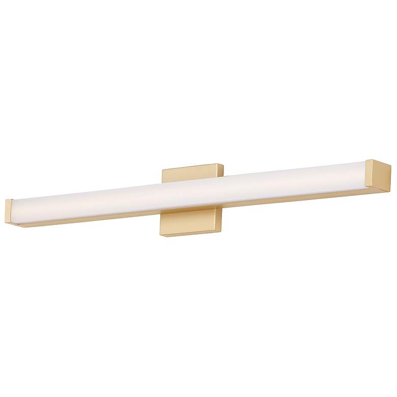 Image 2 Maxim Spec 30" Wide Gold LED Bath Light