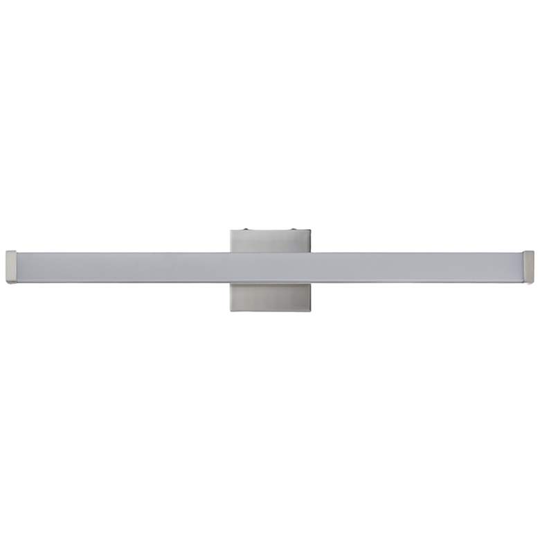 Image 2 Maxim Spec 30" Wide Satin Nickel LED Bath Light more views