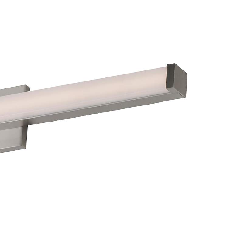 Image 4 Maxim Spec 30" Wide Satin Nickel LED Bath Light more views