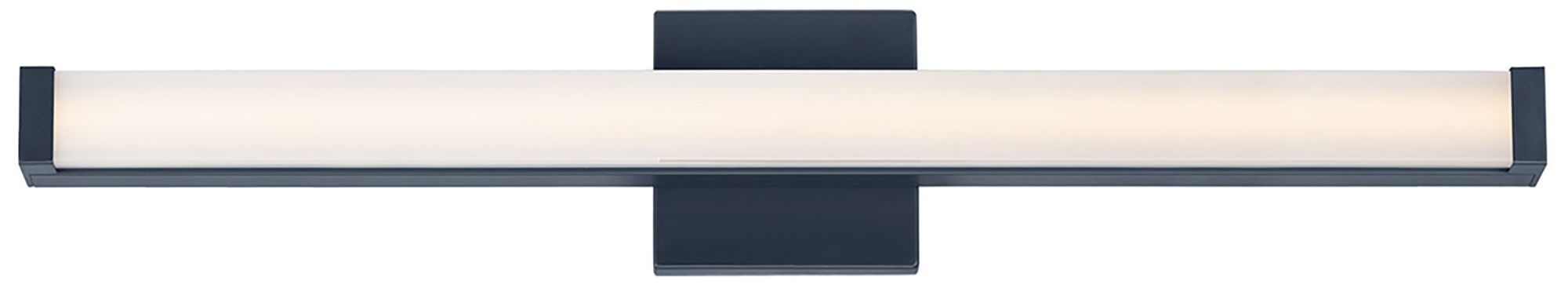 Maxim Spec 30" Wide Black LED Bath Vanity 5CCT