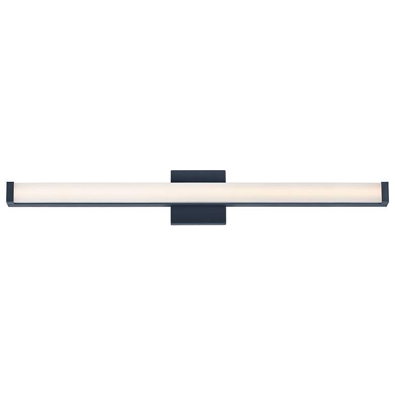 Image 2 Maxim Spec 36" Wide Black Finish Modern LED Vanity Light more views