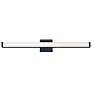 2_Maxim Spec 36" Wide Black Finish Modern LED Vanity Light more views