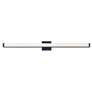 3_Maxim Spec 48" Wide Black Finish Modern LED Vanity Light more views