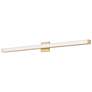 1_Maxim Spec 48" Wide Modern Linear Gold LED Bath Light
