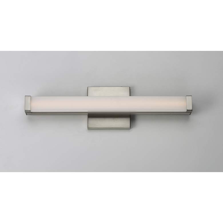 Image 3 Maxim Spec Vanity 18" Wide Satin Nickel LED Bath Light more views