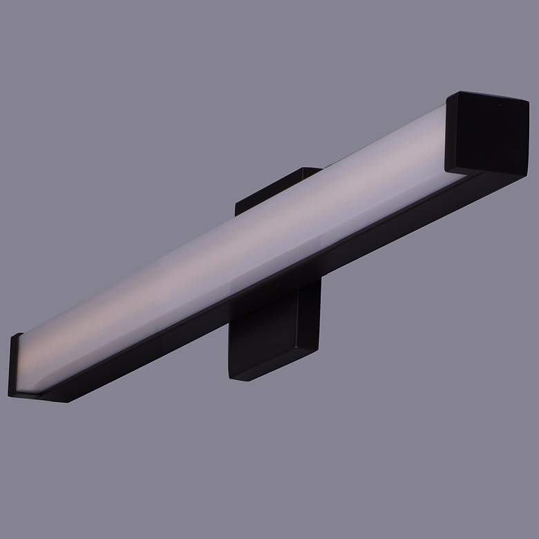 Image 5 Maxim Spec Vanity 24" Wide Bronze LED Bath Light more views