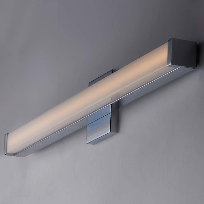Image 5 Maxim Spec Vanity 24" Wide Polished Chrome LED Modern Bath Light more views