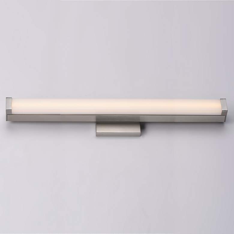 Image 3 Maxim Spec Vanity 24" Wide Satin Nickel LED Bath Light more views