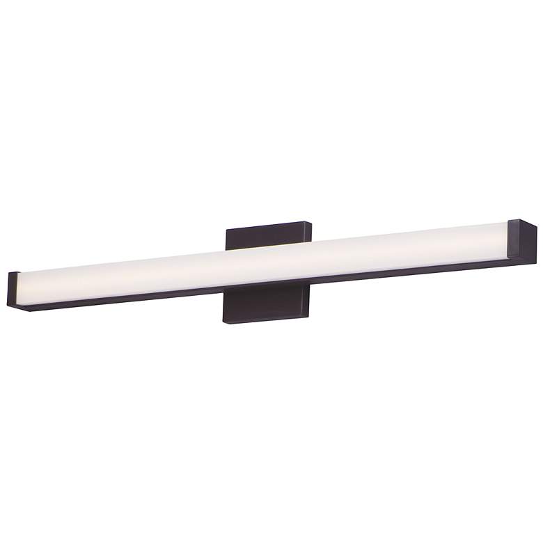 Image 2 Maxim Spec Vanity 30" Wide Bronze Modern LED Bath Light