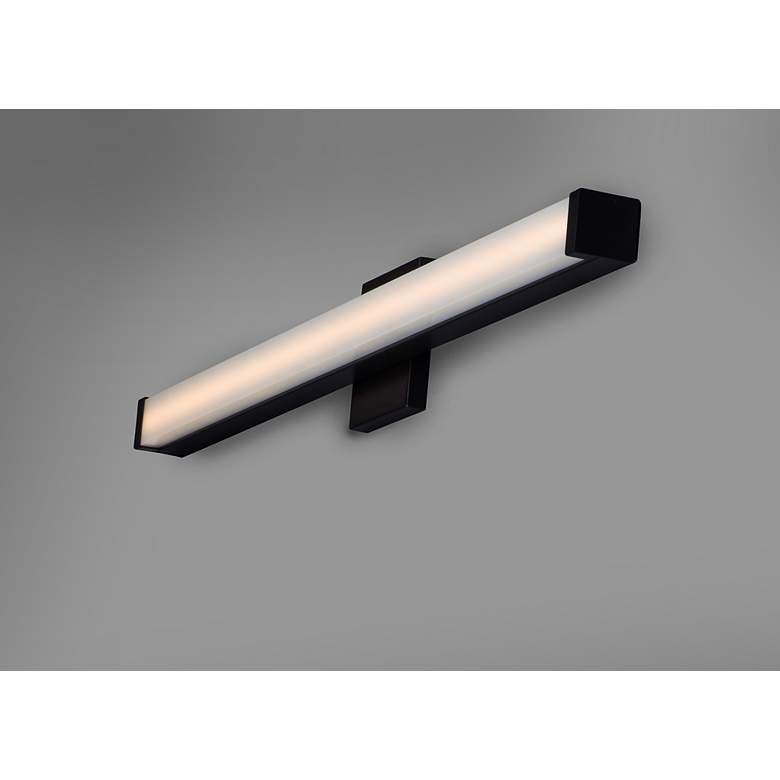 Image 3 Maxim Spec Vanity 30 inch Wide Bronze Modern LED Bath Light more views