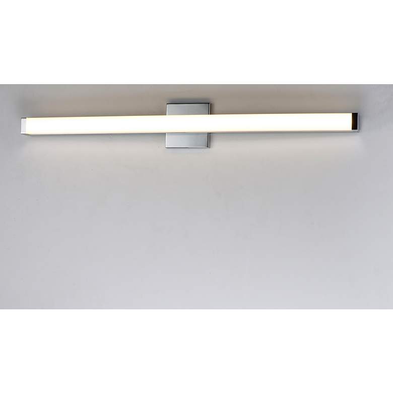 Image 3 Maxim Spec Vanity 30 inch Wide Polished Chrome LED Bath Light more views