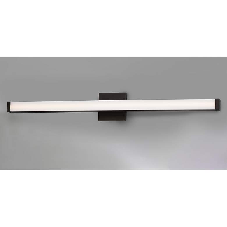 Image 3 Maxim Spec Vanity 36" Wide Bronze LED Bath Light more views
