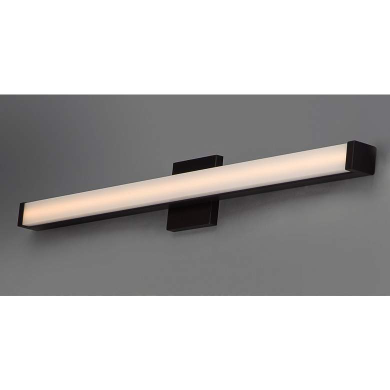 Image 4 Maxim Spec Vanity 36" Wide Bronze LED Bath Light more views