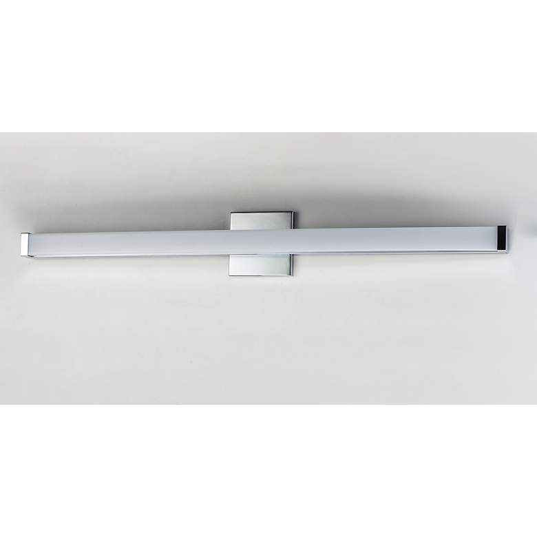 Image 3 Maxim Spec Vanity 36" Wide Satin Nickel LED Bath Light more views