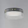 2_Maxim Spectre 16" Black/Natural Aged Brass Flush Mount more views