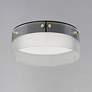 3_Maxim Spectre 16" Black/Natural Aged Brass Flush Mount more views