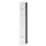 1_Maxim Spectre 30" Black/Natural Aged Brass Wall Sconce