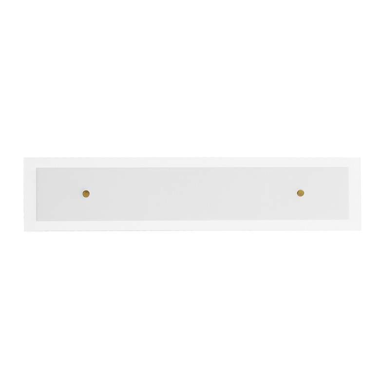 Image 2 Maxim Spectre 30" Black/Natural Aged Brass Wall Sconce more views