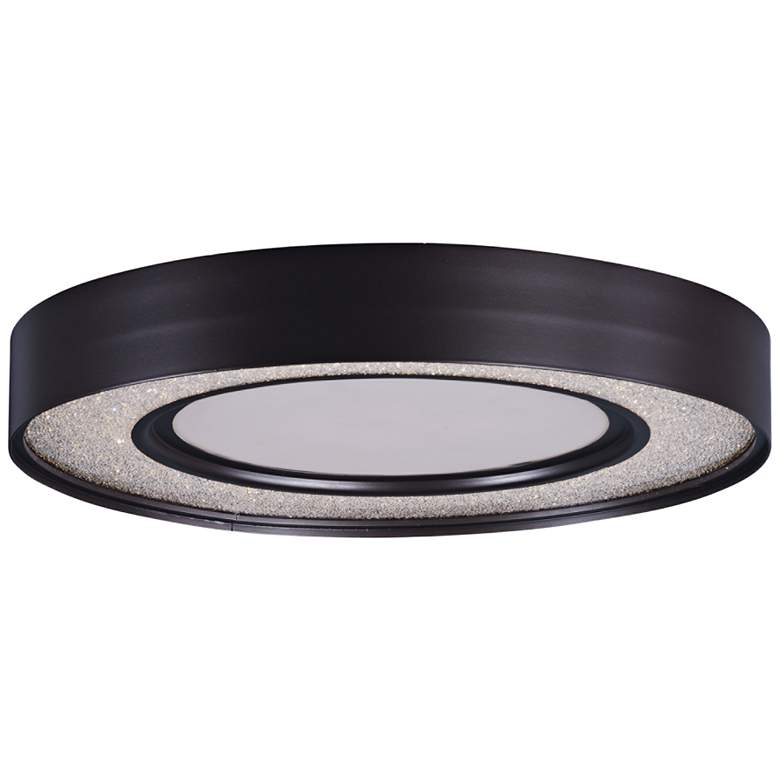 Image 1 Maxim Splendor 15 1/2 inch Wide Bronze Round LED Ceiling Light