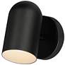 2_Maxim Spot Light 6 1/2" High Black Outdoor Wall Light