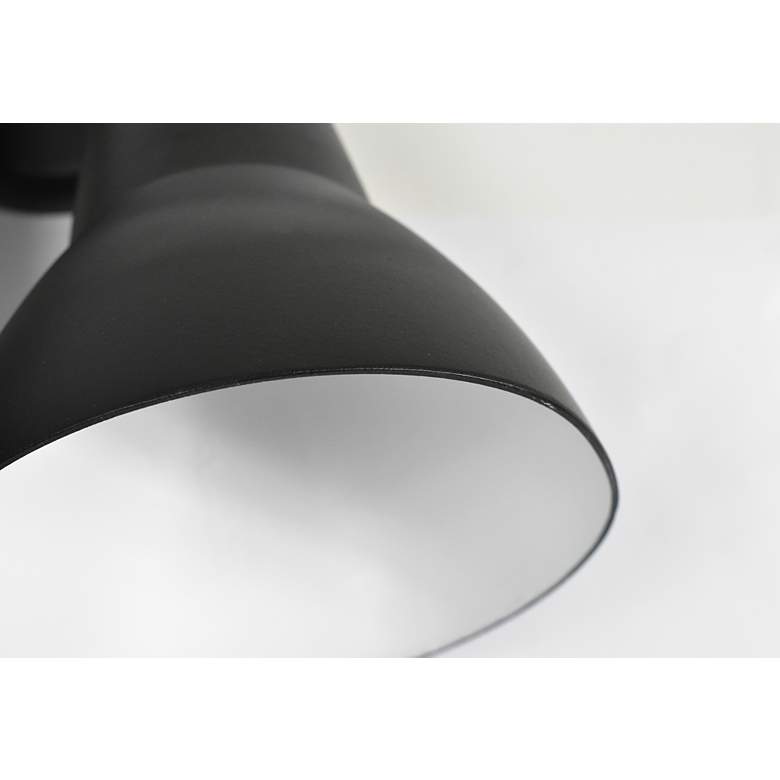 Image 4 Maxim Spots 10 1/2" High Black 2-Light Outdoor Wall Light more views