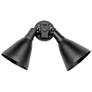 Maxim Spots 13" High Black 2-Light Outdoor Wall Light