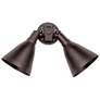 Maxim Spots 13" High Tawny Bronze 2-Light Outdoor Wall Light