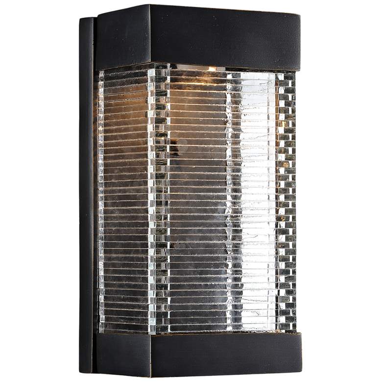 Image 1 Maxim Stackhouse-VX 10" High Bronze LED Outdoor Wall Light