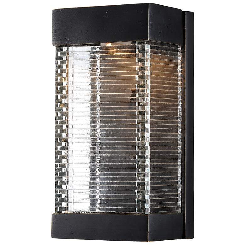 Image 1 Maxim Stackhouse-VX 10" High Bronze LED Outdoor Wall Light