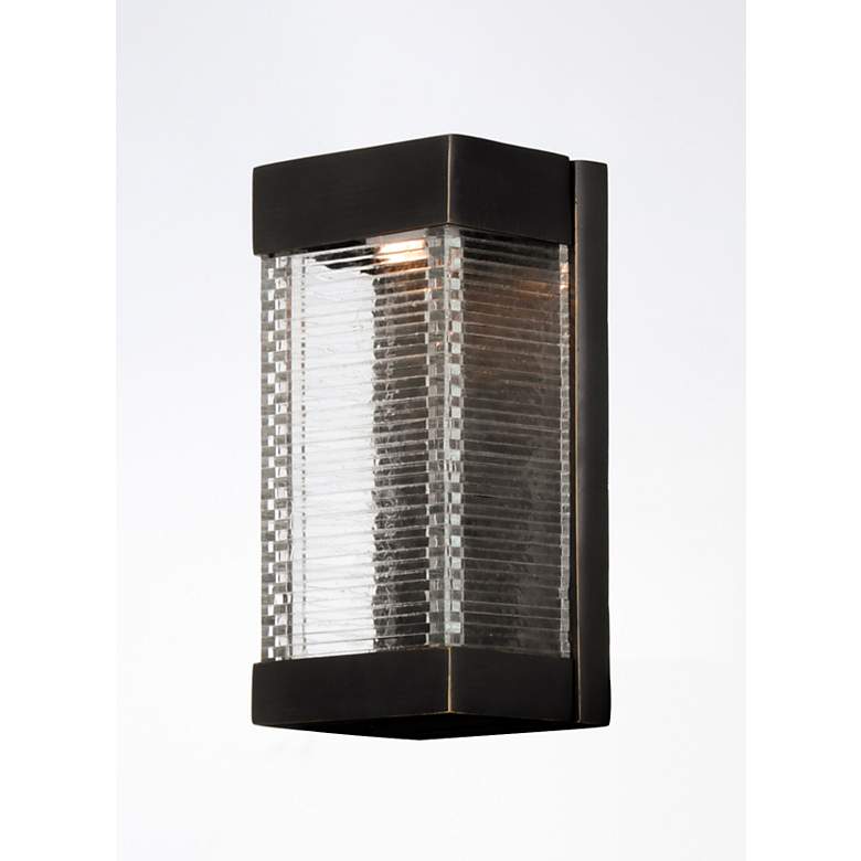 Image 2 Maxim Stackhouse-VX 10" High Bronze LED Outdoor Wall Light more views