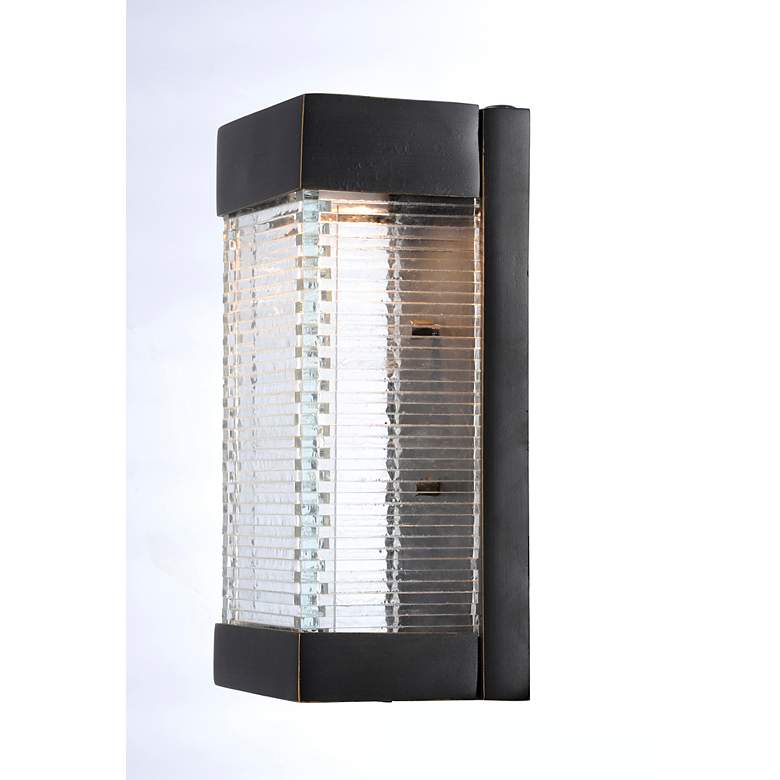 Image 4 Maxim Stackhouse-VX 10" High Bronze LED Outdoor Wall Light more views