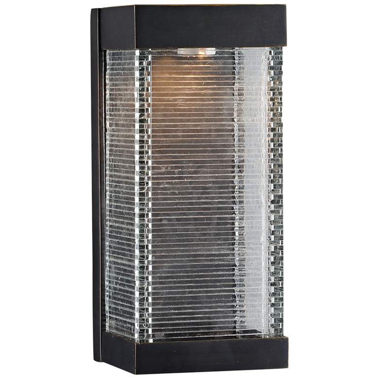 Image 1 Maxim Stackhouse VX 13 inch High Bronze LED Outdoor Wall Light