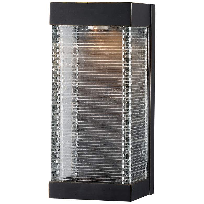 Image 2 Maxim Stackhouse VX 13" High Bronze LED Outdoor Wall Light