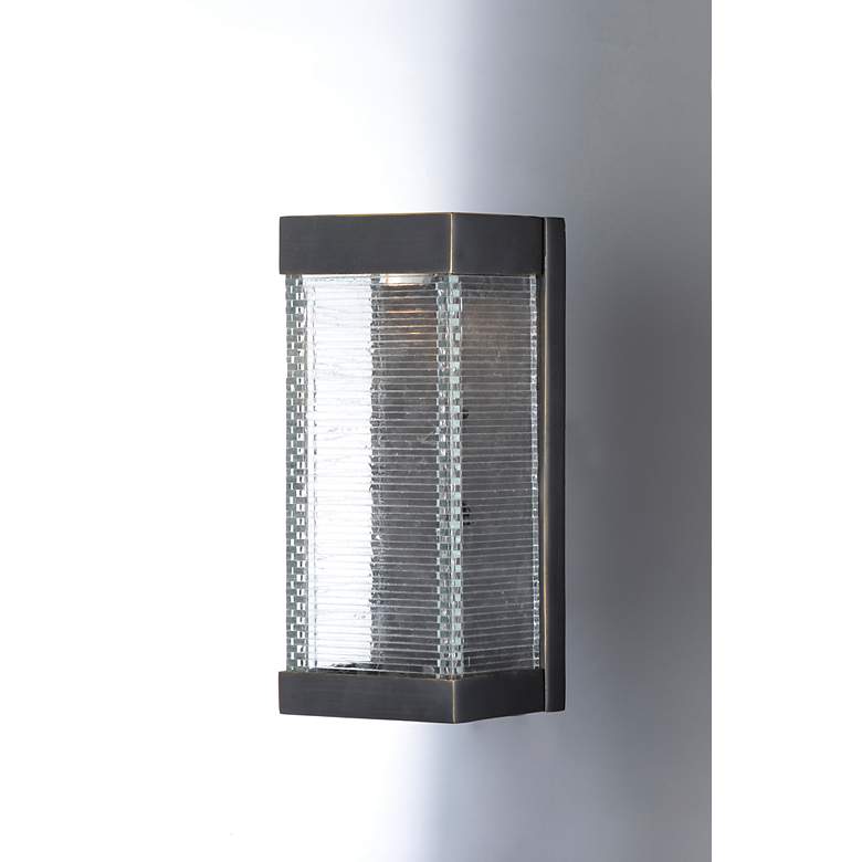 Image 3 Maxim Stackhouse VX 13" High Bronze LED Outdoor Wall Light more views