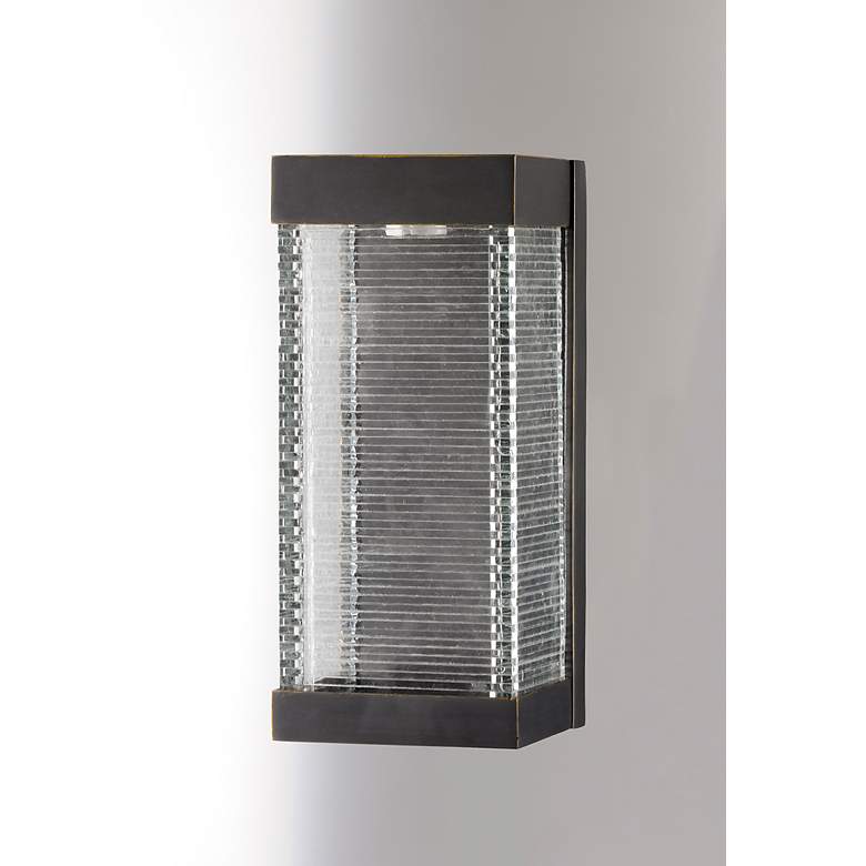 Image 4 Maxim Stackhouse VX 13" High Bronze LED Outdoor Wall Light more views