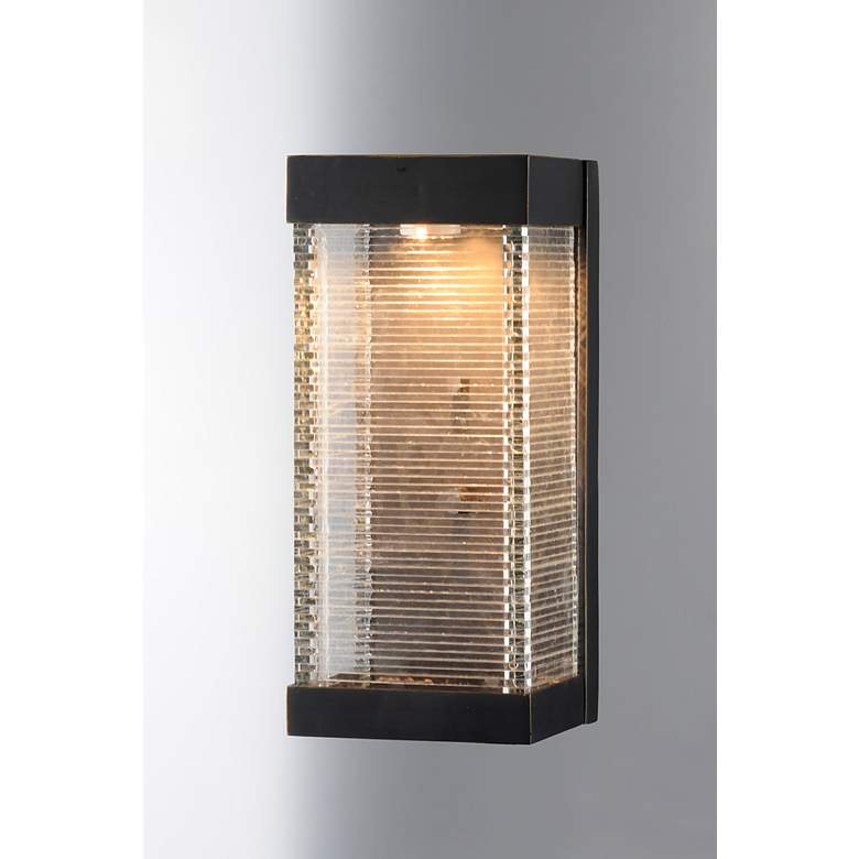 Image 5 Maxim Stackhouse VX 13" High Bronze LED Outdoor Wall Light more views