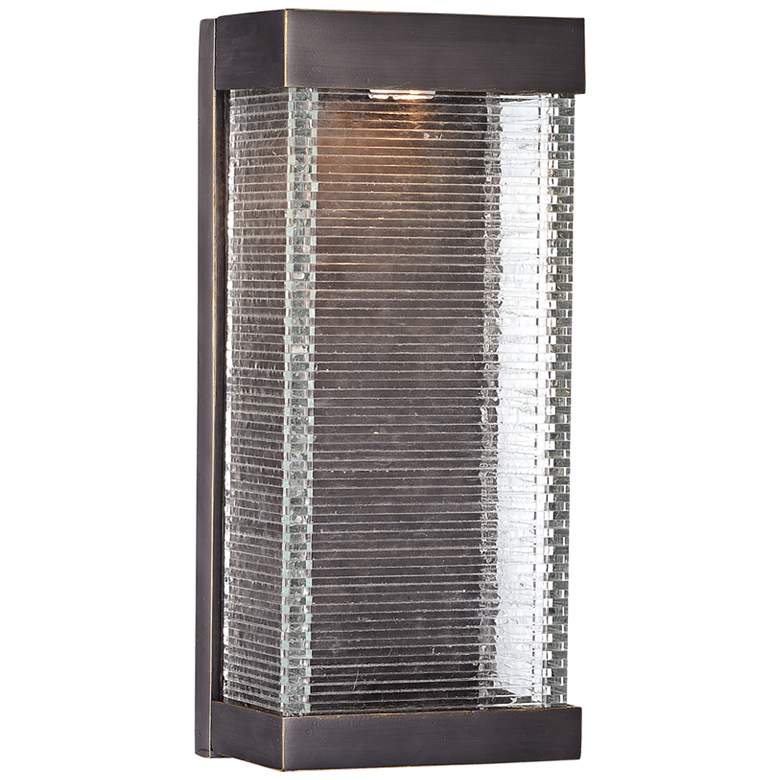 Image 1 Maxim Stackhouse VX 16 inch High Bronze LED Outdoor Wall Light