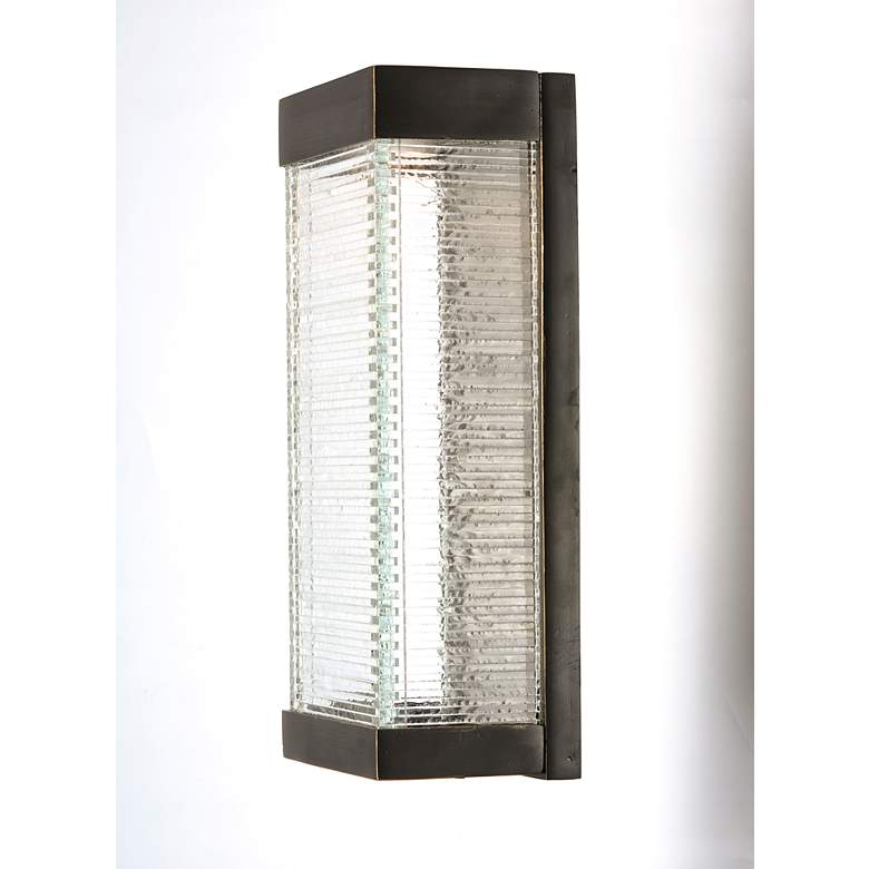 Image 2 Maxim Stackhouse VX 16" High Bronze LED Outdoor Wall Light more views