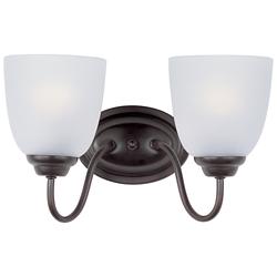 Maxim Stefan 2-Light Traditional Bath Vanity Light