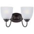 Maxim Stefan 2-Light Traditional Bath Vanity Light