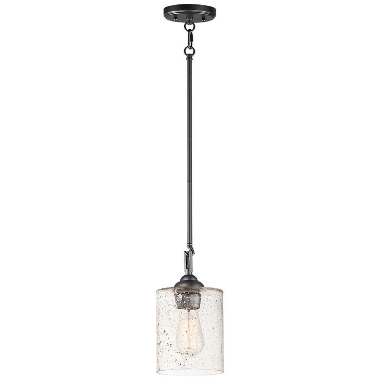 Image 2 Maxim Stonehenge 5 1/2" Wide Bronze Mini Pendant Light