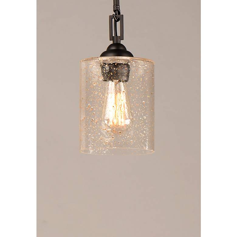 Image 5 Maxim Stonehenge 5 1/2" Wide Bronze Mini Pendant Light more views