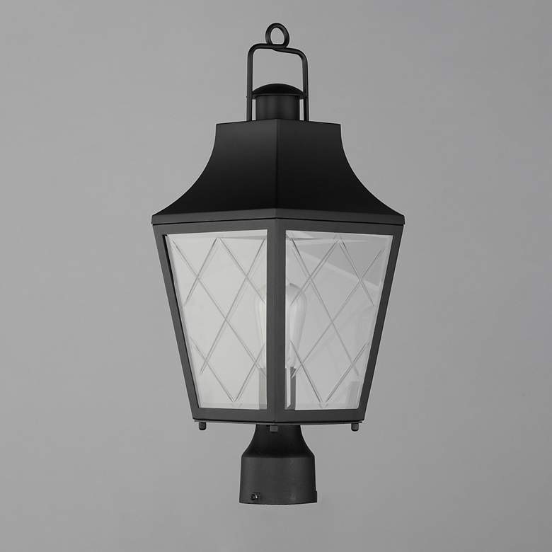 Image 2 Maxim Storybook 21 1/4" High Black 1-Light Outdoor Post Light more views