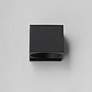 2_Maxim Stout 4 1/2" High Black Indoor/Outdoor Wall Sconce more views