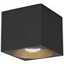 Maxim Stout 4 3/4" Wide Black LED Outdoor Ceiling Light